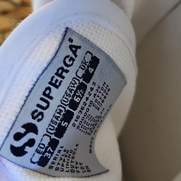 NWT SUPERGA COTU CLASSIC CANVAS SNEAKERS - Picture 10 of 13